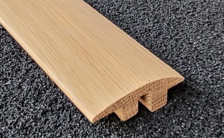 Invisible Colour Matched Wood Semi Ramp_ _Flooring…